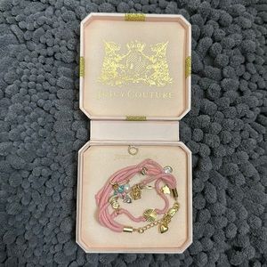 Juicy Couture RARE Vintage Charm Pink Bracelet 🌸